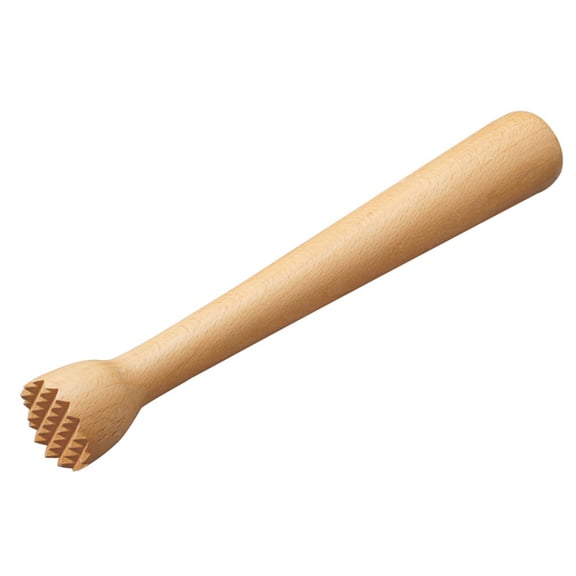 SLYNSHome Wooden Muddler,for Cocktails Durable Wood Ice Crusher Stylish Wooden,Kitchen Masher Tool for Garlic Avocado Herbs and Fruits