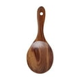 thumbnail image 1 of SLYNSHome Wooden Rice Paddle for Kitchen Cooking Utensils,Rice Spoon Scooper Spatula - 7.09 inch - Non-Stick - Kitchen Gadget Spatulas, 1 of 7