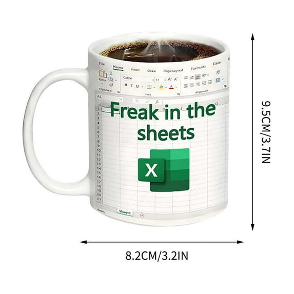 SLYNSHome Coffee Mugs Ceramic Coffee Cups,Modern Office Tea Mugs Tea Cups,Large Mug for Milk,Juice,Dishwasher Safe