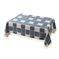 thumbnail image 1 of SLYNSHome Cotton Linen Tablecloth, 100x150 cm Printed Tassel Rectangular Table Cover, Washable Decorative Cloth for Dining Table Coffee Table Kitchen Home Decor, 1 of 7