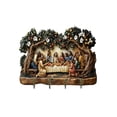 thumbnail image 1 of SLYNSHome Decorative Key Holder for Wall Rustic Key Hooks with Shelf and Mail Organizer Wall Mount for Farmhouse Wall Decor Living Room, 1 of 5