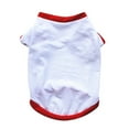 thumbnail image 1 of SLYNSHome Dog Shirts Pet Clothes,Puppy Vest T-Shirt Sleeveless Costumes Soft Breathable Apparel Outfits for Dogs & Cats - Red - M, 1 of 5