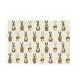 thumbnail image 1 of SLYNSHome Easter Placemats Easter Bunny Rabbits Place Mats Spring Decoration Seasonal Holiday Table Mats for Party Kitchen Dining Decor, 1 of 6