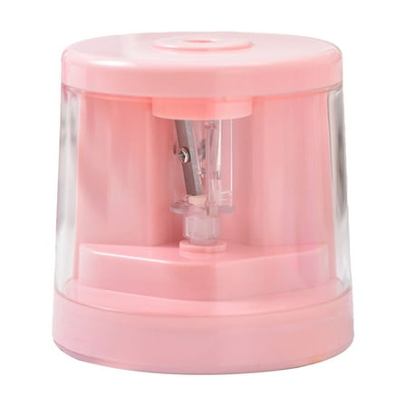 SLYNSHome Electric Pencil Sharpener,Automatic Pencil Sharpeners USB Operated Pencil Sharpener Office Essentials - Pink