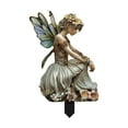 thumbnail image 1 of SLYNSHome Fairy Garden Stakes Decorative,Metal Butterfly Elf Fairy Figurines Plant Pot Decor for Outside Garden Yard Lawn Supplies Home, 1 of 6