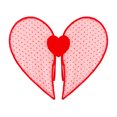 thumbnail image 1 of SLYNSHome Fairy Wings for Adults,Red Heart Shaped Butterfly Wings Angel Wings,Fairy Costume for Women Valentine's Day Dress Up Party Favor, 1 of 5