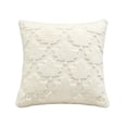 thumbnail image 1 of SLYNSHome Fall Throw Pillow with Insert,White Embossed Maple Leaf 45x45 cm Soft Plush Cushion, Autumn Decorative Pillow for Sofa Couch Living Room Thanksgiving Home Decor, 1 of 7
