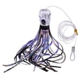 thumbnail image 1 of SLYNSHome Fishing Lures Purple Trolling Lure 17cm 6 Hooks Artificial Lures Fishing Accessories Kit for Men, 1 of 7