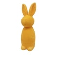 thumbnail image 1 of SLYNSHome Flocked Bunny Easter Decorations Orange Pastel Rabbit Figurines for Easter Centerpieces Spring Home Tabletop Decor, 1 of 7