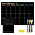 thumbnail image 1 of SLYNSHome Fridge Calendar Magnetic Dry Erase Blackboard Calendar for Refrigerator Planners 16.5x11.8 inch, 1 of 7