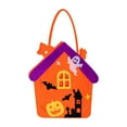 thumbnail image 1 of SLYNSHome Funny Bats Ghost Candy Gift Bag Halloween Party Candy Bags Non-Woven Reusable Decorative Handbag, 1 of 6
