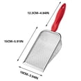 thumbnail image 1 of SLYNSHome Gardening Sand Soil Compost Sifter with Stainless Steel Handle Red Gardening Tools for Sand,Dirt, Rock,Compost,Filtration, 1 of 4