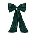 thumbnail image 1 of SLYNSHome Giant Bow Christmas Tree Topper Decoration Green Big Bows for Room Wall Backdrop Ribbon Tie for Wedding Christmas Fall Birthday Party Supplies, 1 of 6