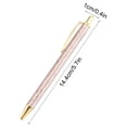 thumbnail image 1 of SLYNSHome Glitter Ballpoint Pen, Shiny Retractable Pen, Gold Powder Creative Gift Pen, Smooth Writing For Office, Daily Use And Gifting, 1 of 7