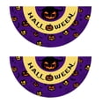 thumbnail image 1 of SLYNSHome Halloween 2Pcs Pleated Fan Flag Decoration,Halloween Ghost Bunting Flag for Front Porch Garden Yard Party Supplies - Yellow, 1 of 6