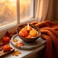 thumbnail image 1 of SLYNSHome Halloween Aromatherapy Candle, Coconut Shell Wax Scented Candle With Ghost Spider Pumpkin Figurines, Creative Gift For Holiday Home Decor Display,Orange, 1 of 6