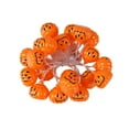 thumbnail image 1 of SLYNSHome Halloween Pumpkin String Lights Decorations,20LED 118 inch Waterproof Orange Pumpkin Twinkle Lights for Indoor Bedroom Party Decor, 1 of 7