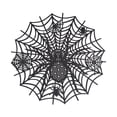 thumbnail image 1 of SLYNSHome Halloween Spider Web Pattern Placemat,Black Waterproof Oil Proof Heat Resistant Table Mat, Holiday Dining Kitchen Decor For Seasonal Parties, 1 of 7