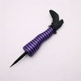 thumbnail image 1 of SLYNSHome Halloween Witch Legs Yard Stake Decoration,Upright Witch Striped Leg for Courtyards,Lawns Halloween Home Decor - Purple, 1 of 5