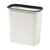 SLYNSHome Hanging Mini Trash Can for Kitchen Cabinet Door,Small Garbage Bin Under Sink,Wall Mounted Waste Bin for Bathroom,Bedroom