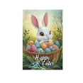 thumbnail image 1 of SLYNSHome Happy Easter Garden Flag for Outdoor, Floral Rabbit Bunny Banner Yard Outdoor Decoration, 1 of 7