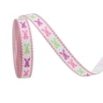 thumbnail image 1 of SLYNSHome Happy Easter Ribbons for Wrapping Gifts Bunny Ribbon for Gift Wrapping Party Decoration Easter Egg Flower Craft Ribbons for Spring Easter Decor, 1 of 7