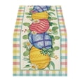 thumbnail image 1 of SLYNSHome Happy Easter Table Runner 72 inch Spring Easter Egg Decoration Farmhouse Home Dining Room Kitchen Table Decor, 1 of 7