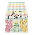 thumbnail image 1 of SLYNSHome Happy Easter Table Runner 86 inch Spring Easter Egg Decoration Farmhouse Home Dining Room Kitchen Table Decor, 1 of 7