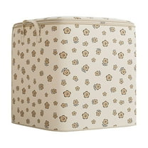 SLYNSHome Heavy Duty Storage Bag Oversized Moving Packing Bag with Reinforced Handles & Double Zipper, Space Saving Reusable Waterproof for Clothes Quilts Travel Dorm