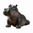 thumbnail image 1 of SLYNSHome Hippo Figurine Decoration for Garden Shelf Office Home,Cute Yoga Hippo Statue for Patio Yard Lawn Ornaments, 1 of 3