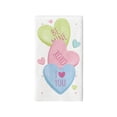thumbnail image 1 of SLYNSHome Kitchen Towels Valentine's Day Decorations,Valentine's Hand Towels Heart Print Dish Cloths Wash Cloths Kitchen Supplies, 1 of 6