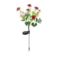 thumbnail image 1 of SLYNSHome LED Solar Flower Lights with Realistic Rose Flowers & Butterfly,Waterproof Solar Outdoor Lights for Yard Patio Lawn Pathway Walkway Decoration, 1 of 6