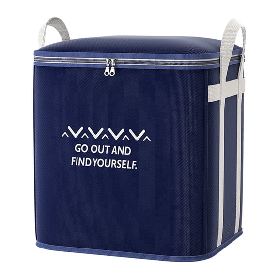 SLYNSHome Large Storage Bags,Clothes Storage Bins Foldable Closet Organizers Containers with Reinforced Handle for Blanket,Comforters,Pillows,Toys