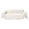 thumbnail image 1 of SLYNSHome Loveseat Cover Sheet Blanket Reversible Anti Slip Cushion Covers Beige Love-Seat Furniture Decor Slipcovers Protector for Dogs Cats Pets, 1 of 7