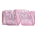 thumbnail image 1 of SLYNSHome Metallic Sheer Crinkle Ribbon With Wired Edge,Pink Iridescent Polyester Decorative Ribbon For Gift Wrapping, Bow Craft, Wedding And Party DIY Decor, 9 Meters, 1 of 6