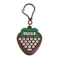 thumbnail image 1 of SLYNSHome Mini Pocket Calculator with Key Ring,Tiny Small Portable Electronic Calculator for Home Office Supplies - Coffee, 1 of 6