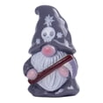 thumbnail image 1 of SLYNSHome Mini Resin Halloween Gnome Figurines,Gray Spooky Ghost Dwarf Statues, Tiny Tabletop Decor Ornaments For Indoor Holiday Scene Arrangement, 1 of 7