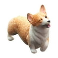thumbnail image 1 of SLYNSHome Miniature Dog Figurine,Realistic Animal Statue Dog Collectible Desktop Decor for Home Office Car Fairy Garden Accessory, 1 of 4