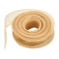thumbnail image 1 of SLYNSHome Organza Ribbon 29 ft Gold Sheer Ribbons Handmade for Gift Wrapping Christmas Tree Crafts Bows Wedding Invitations Wreaths Wrap, 1 of 7