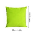 thumbnail image 1 of SLYNSHome Outdoor Waterproof Throw Pillow Cover Decorative Square Pillows Cushion Case Patio Pillows for Couch 20x20 inch, 1 of 7