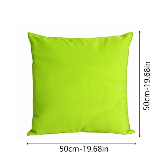 SLYNSHome Outdoor Waterproof Throw Pillow Cover Decorative Square Pillows Cushion Case Patio Pillows for Couch 20x20 inch