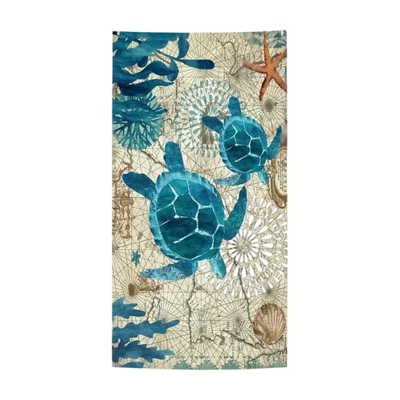 SLYNSHome Oversized Large Sand Free Beach Towel Microfiber Quick Dry Super Absorbent Towels Lightweight for Travel Sports Pool Swimming