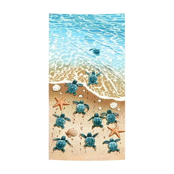 SLYNSHome Oversized Large Sand Free Beach Towel Microfiber Quick Dry Super Absorbent Towels Lightweight for Travel Sports Pool Swimming