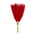 thumbnail image 1 of SLYNSHome Pampas Grass Red Faux Pampas Grass Decor,Short Artificial Pampas Grass for Room Wedding Party Decoration, 1 of 7