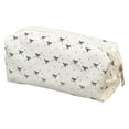 thumbnail image 1 of SLYNSHome Pen Case Bag with Zipper Bow Print Big Capacity Pencil Bag Pouch Holder Box Organizer Office Supplies, 1 of 8