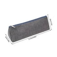 thumbnail image 1 of SLYNSHome Pencil Case Big Large Capacity,Canvas Pen Pouch Holder Bag Storage Art Supply Marker Durable Portable Stationery Office Desk Organizer - Gray, 1 of 6