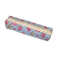 thumbnail image 1 of SLYNSHome Pencil Case Small,Pencil Pouch for Women Forest Flowers Pencil Bag Portable Mini Makeup Bag Travel Organization Office Supplies - Sky Blue, 1 of 8