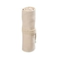 thumbnail image 1 of SLYNSHome Pencil Wrap Organizer Roll Up Case 36 Slots for Colored Pencils Brushes Drawing Sketching Portable Durable Canvas - Beige, 1 of 7