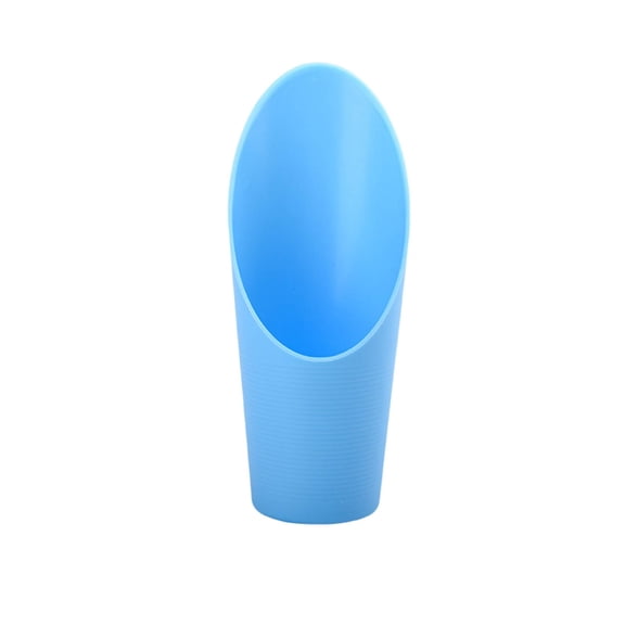 SLYNSHome Plants Scoop Small Gardening Tools Blue Plastic Bonsai Soil Scoops Small Mini Scoop for Plant Flower Succulent