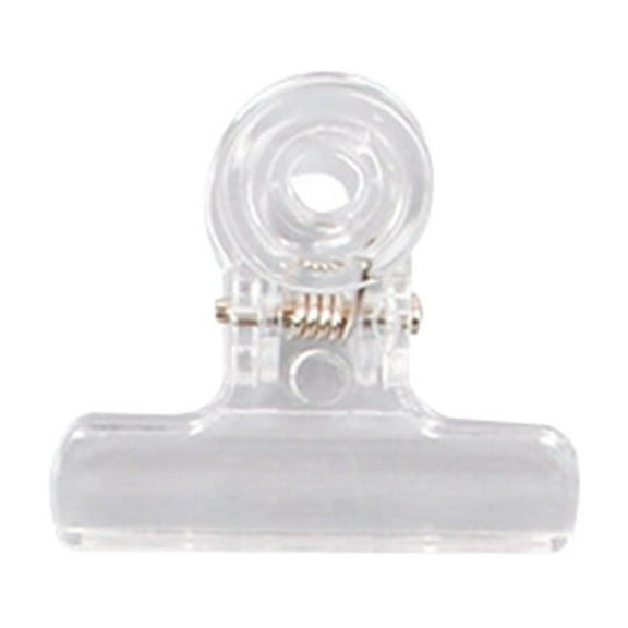 SLYNSHome Plastic Bulldog Clips,1.22 inch Paper Clips for Home,Office Supplies
